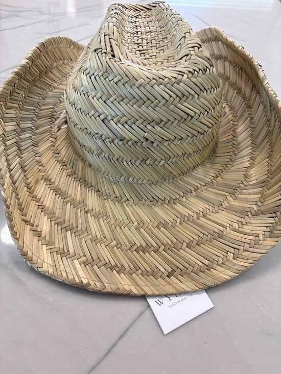 Wyeth Kai Straw Cowboy Hat in Natural New Womens Beach Garden Beach main image 4